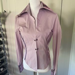 Funky Purple Button-up